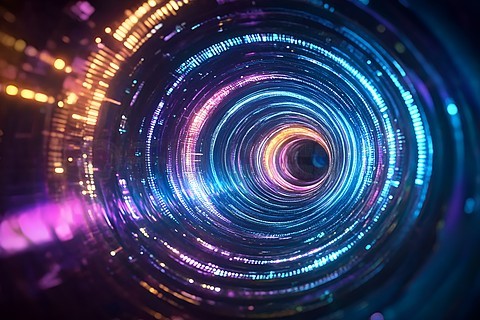 穿越时空的奇点 宇宙飞船与虫洞科技的视觉盛宴